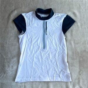 Adidas Terrex agravic lilac and Black Short Sleeve Top